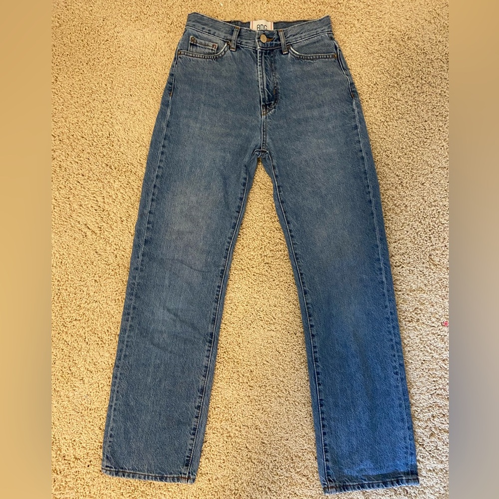 Urban Outfitters BDG Cowboy Jeans Size 25 Waist Medium Blue Wash